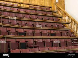 An old style University lecture theatre